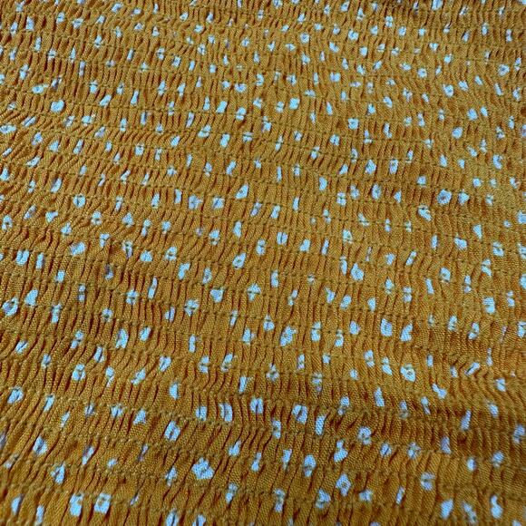 NWT Fashion Nova Yellow Always Cute Smocked Flattering Summer Mini Dress XL - Picture 8 of 13